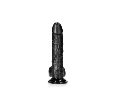 Silikonowe żylaste dildo z przyssawką 23 cm